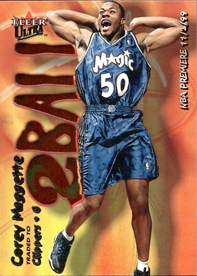 Corey Maggette - 2000-01 Fleer Ultra - 2Ball #10