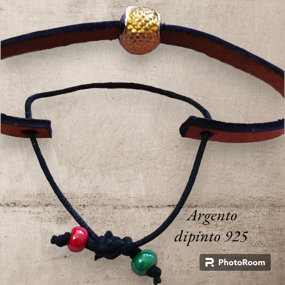 Bracciale Gufo in Argento 925 "ARTIGIANATO ISABO' "🤏 - Immagine 4 di 4