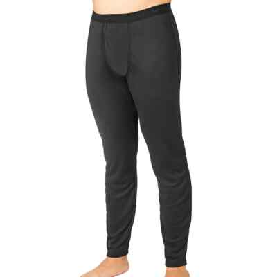 Hot Chillys L7324 Mens Black Pepper Bi-Ply Base Layer Bottom Size S