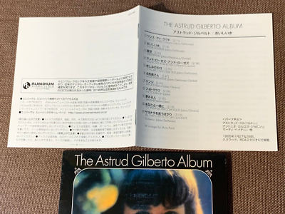 ASTRUD GILBERTO Album JAPAN Mini-LP CD 24k GOLD UCCU-9522 w/ OBI +