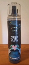 Bath  Body Works Wicked Vanilla Woods Fine Fragrance Mist Spray Splash 8oz