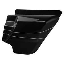 Battery Side Covers Fit For Harley Touring Electra Glide 2009-2023 Vivid Black