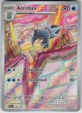 Pokemon Arctibax 209/193 Paldea Evolved Illustration Rare NM on eBay