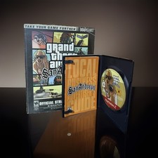 Grand Theft Auto San Andreas Game And Official Strategy Guide PS2 Edition