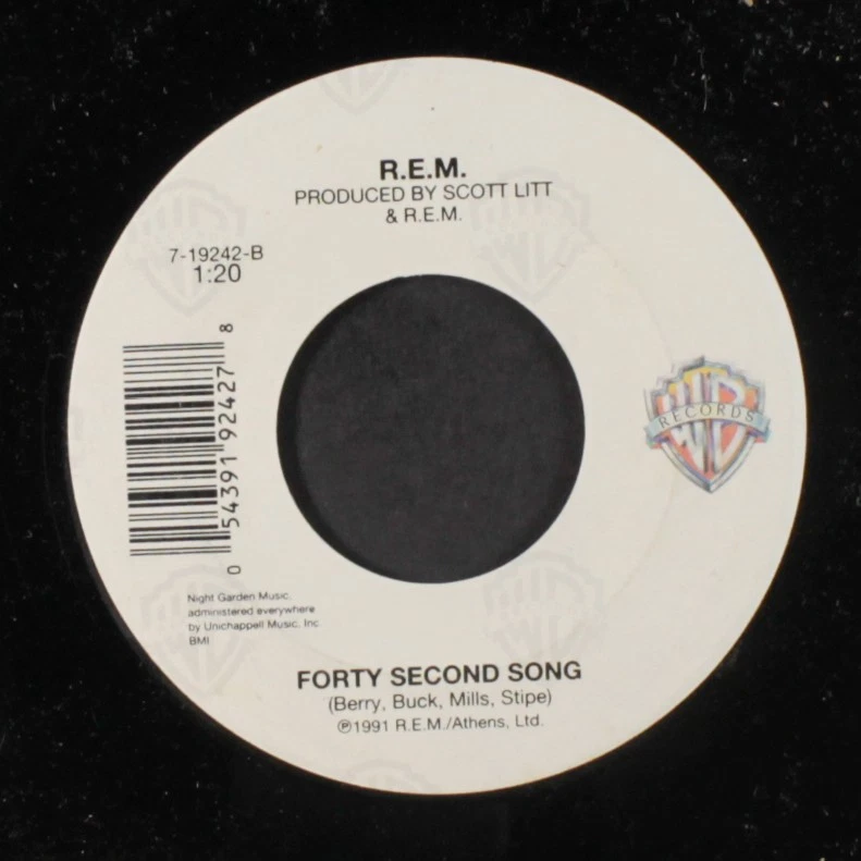 R.E.M.: shiny happy people / forty second song WB 7