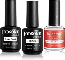 Kit Di Rimozione Unghie Gel E Starter, Rapido Gel Polish Remover Con Base E Top.