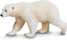 Safari Ltd. Polar Bear Figurine - Detailed 4.75" Plastic Model Figure - Fun... 