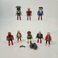 Playmobil Pirate Figures Mixed Lot Replacements Captain Ghost Crew Incomplete
