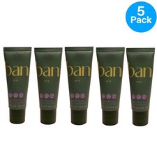 Ban AHA Roll-On Serum Deodorant Citrus Jasmine 2.3oz 5 Pack Aluminum Free