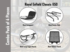 Genuine Royal Enfield Classic 650 "4 Pcs Accessories Combo Pack CP-9"