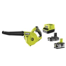 Souffleur Compact Ryobi R18TB-0 18V  200 km/h 2,9 m3/min Kit (2,0 + 4,0)Ah