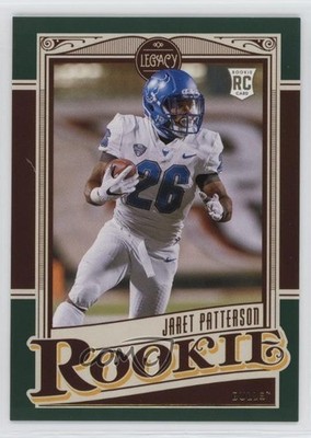 2021 Panini Legacy Rookies Green /100 Jaret Patterson #190 Rookie RC 0q3