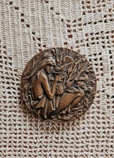 MEDAGLIA CALENDARIO  1988 GUIDOTTI in Bronzo