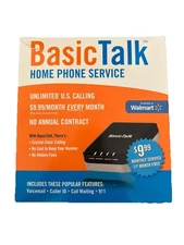BasicTalk Home Phone Service HT701 Brand New Open Box