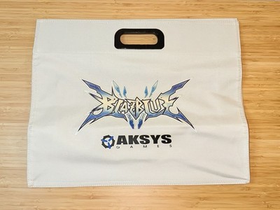 BlazBlue Aksys Games One of A Kind Anime Canvas Tote Bag With Printed Characters