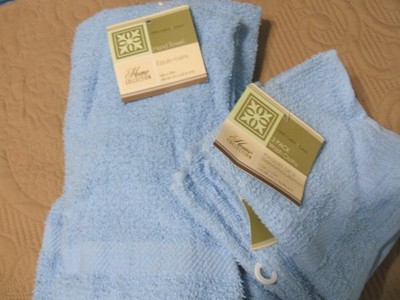 Home Collection Hand towel and washcloth set