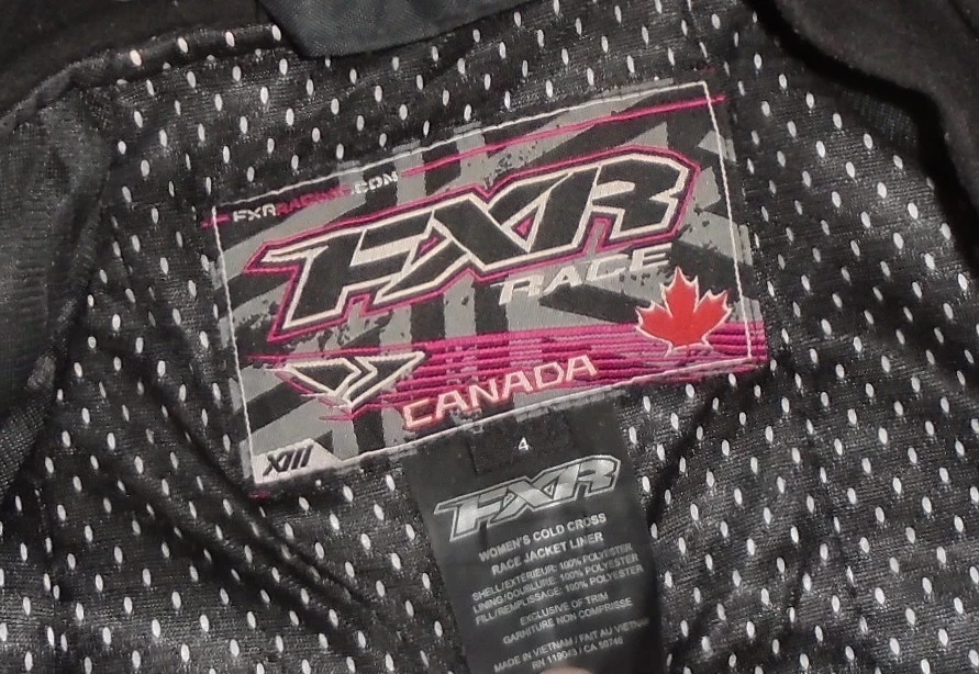 Fox Racing FXR Cold-Cross X Invierno Moto de Nieve Clima Frío Chaqueta para Mujer Talla 4 Foto 3 de 3