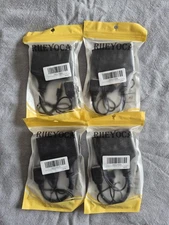 Lot of 4) RIIEYOCA 1 to 3 Port RJ45 Ethernet Splitter Adapter8 Core 1000Mbps~NIP