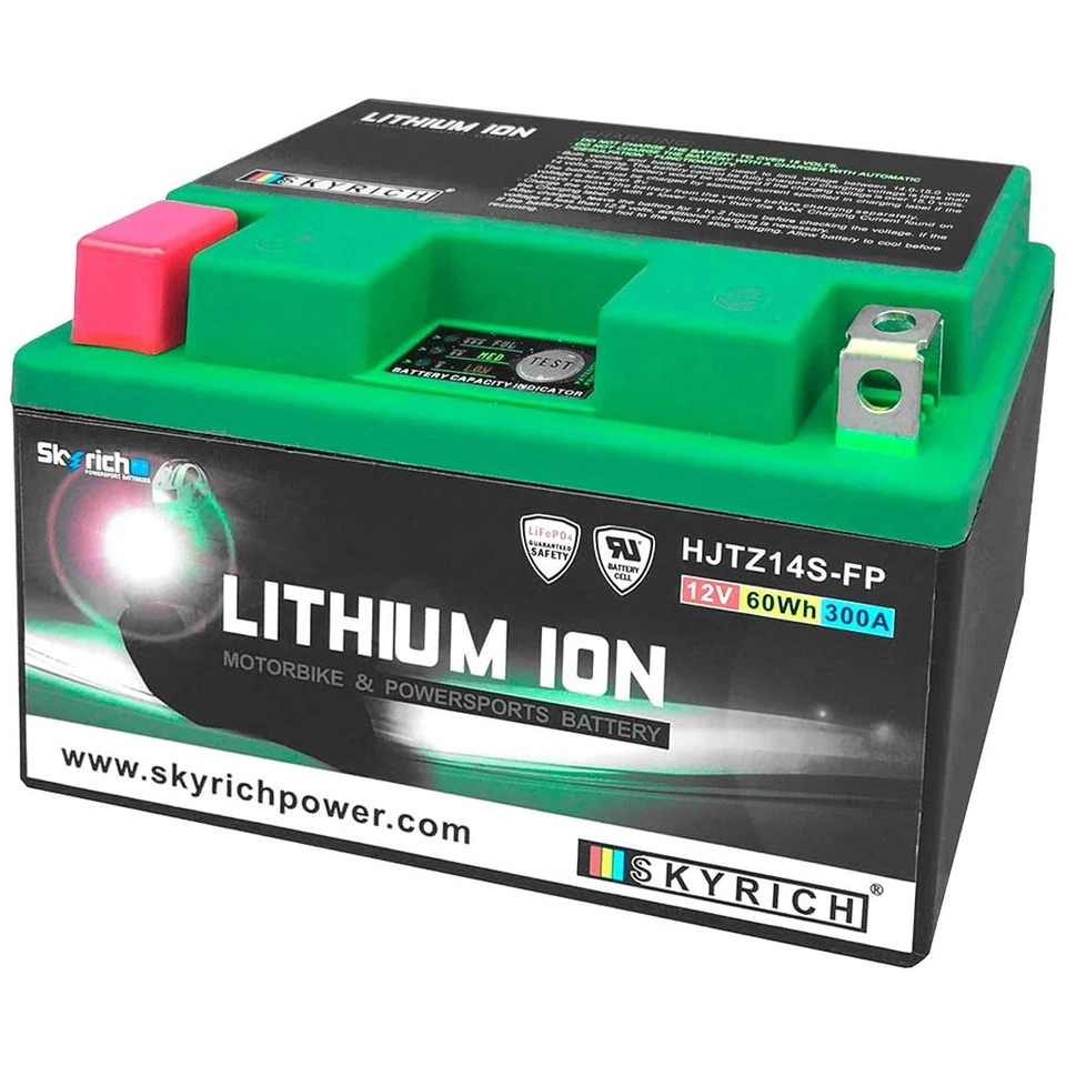BATTERIA A LITIO SKYRICH HJTZ14S-FP KTM 1290 SUPER ADVENTURE R YTZ14S-BS