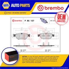 Brake Pads Set fits AUDI A6 C7 1.8 Front 14 to 18 CYGA Brembo 4G0698151AJ New