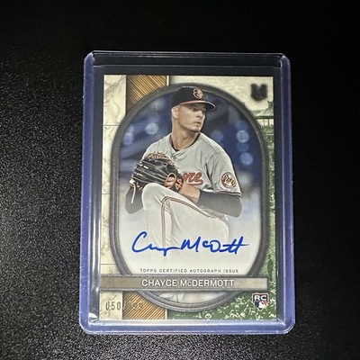 2025 Topps Museum Chayce McDermott Archival Autographs /199 Orioles SP ...