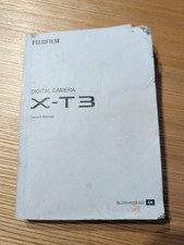 Fuji Fujifilm X-T3 Genuine Camera Instruction Manual / User Guide In English