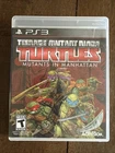 Teenage Mutant Ninja Turtles: Mutants in Manhattan - PS3 - No Manual