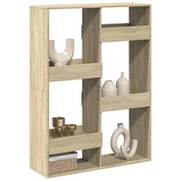 Raumteiler Sonoma-Eiche 100X33X135 Cm Holzwerkstoff