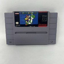 Super Mario World (Super Nintendo, SNES) First Print, Game Only