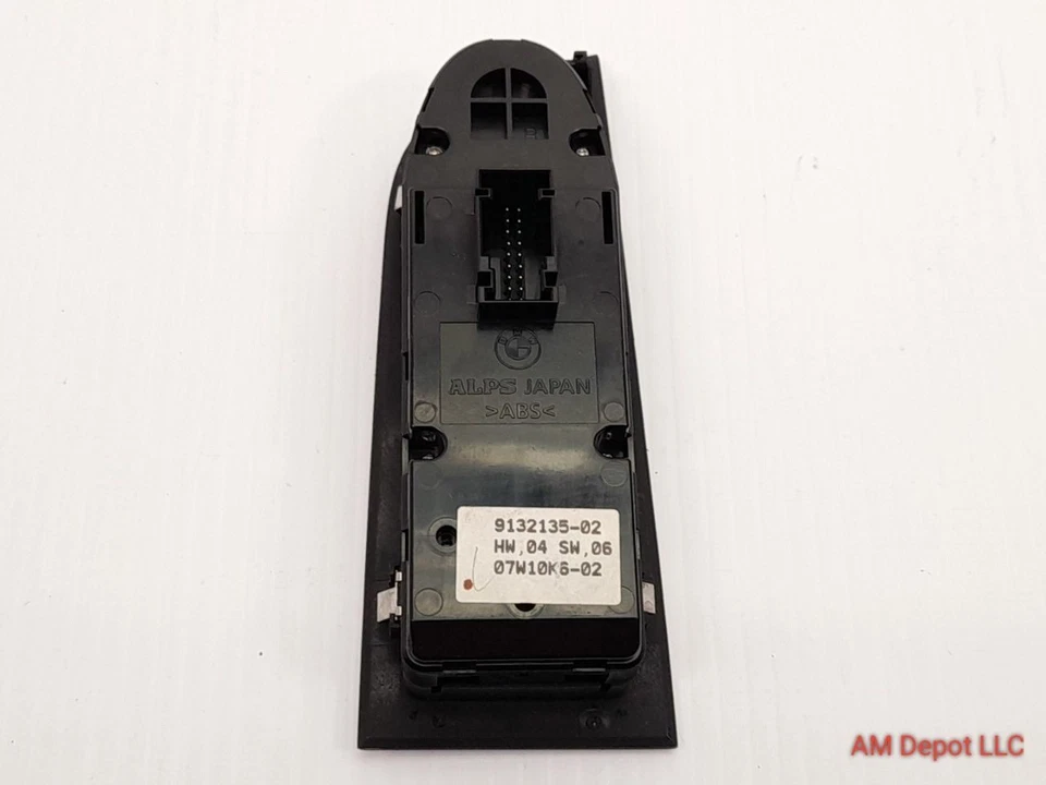 BMW 335xi 335i 328i 328xi E90 2007 sedán interruptor de ventana de puerta delantera izquierda 9132135 Foto 4 de 4