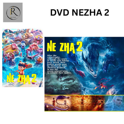 Ne Zha 2 (2025) HD DVD (REPRODUCTION) Nezha Chinese Animation Directed by Jiaozi