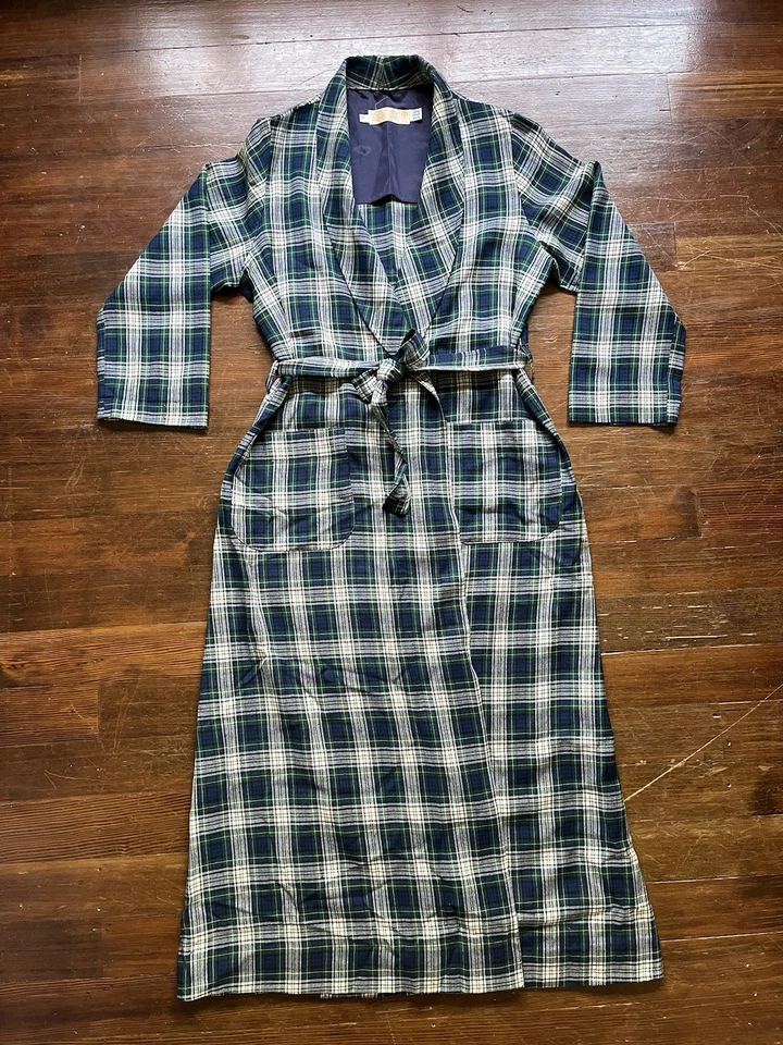 Bata a Cuadros Pendleton Verde Vintage Años 70 Excelente Estado Talla L Foto 2 de 4