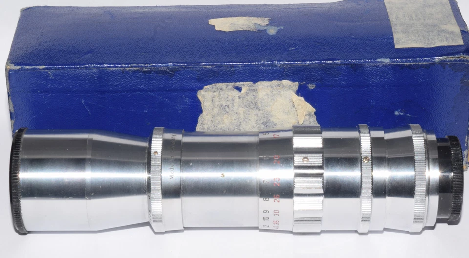 Chrom Schneider Tele Xenar 4.5/150mm C MOUNT BOLEX Mint BOX - Image 2 of 4