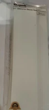 Stove counter gap cover 2pk flsepamb heat resistant White
