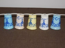 VINTAGE TOY GERBER BABY PLASTIC BELL CUPS
