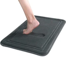 Memory Foam Bathmat - Non-Slip, Quick-Dry, Absorbent, Machine Washable