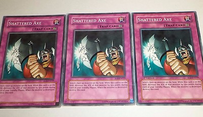 3X Shattered Axe EOJ-EN059 - Yugioh Yu Gi Oh! 3 Playset