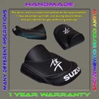 Rear Custom (Black+White) Seat COVER Suzuki Hayabusa 1999-2007 (1 gen) 2​ pillow
