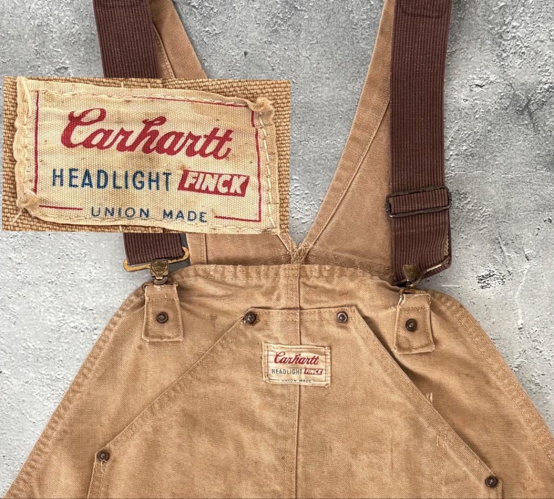 【かめ】60's Carhartt headlight finck かめ】60's Carhartt headlight finck 60s Carhartt HeadLight
