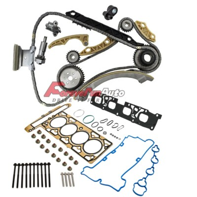 #ad Timing Chain Kit Head Gasket Bolts Set For 2009 2016 GM Ecotec 2.0L 2.4L DOHC $99.59