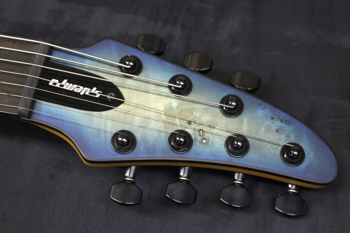 Edwards 7弦ギター E-HR7-FX/BM Aqua Burst Electric Guitar Edwards E-HR7-FX/BM Aqua Burst Burl Top 7
