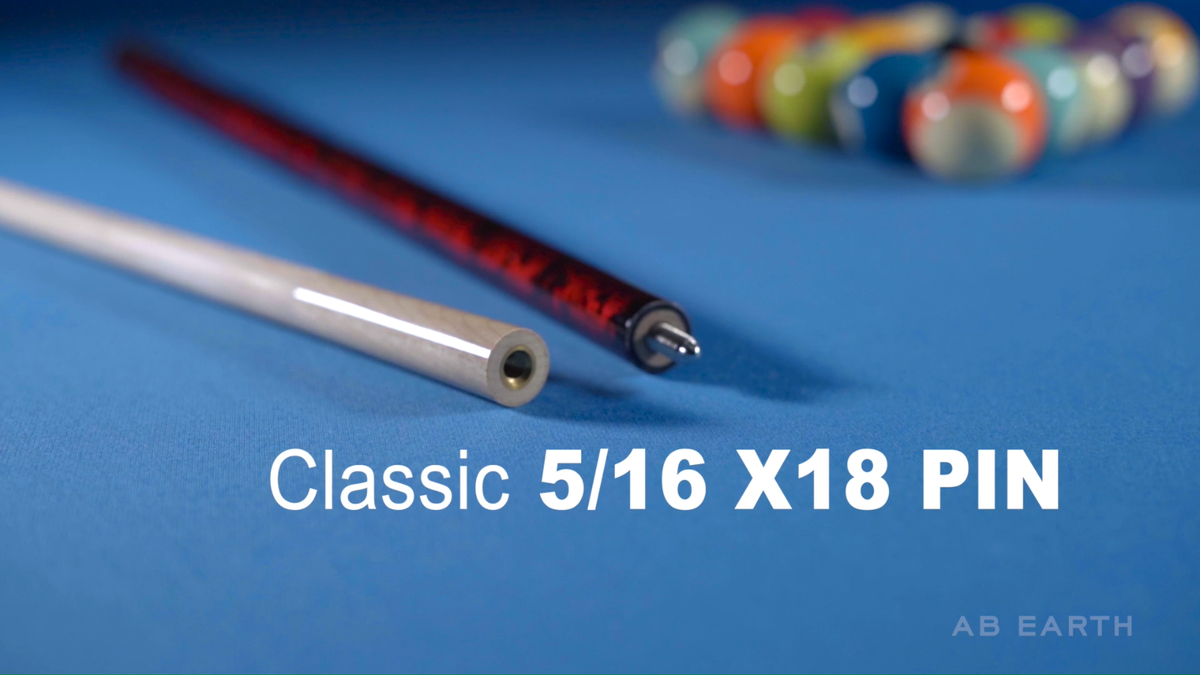 Pool Queue VANLAN Wooden Billiard Cue Sticks Set Of 2 – 48-inch Shorty ...