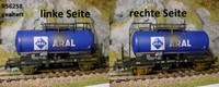 Roco 56258 Kesselwagen Aral Db Gealtert Ep 4 Auf Wunsch Achsen MäRklin Gratis