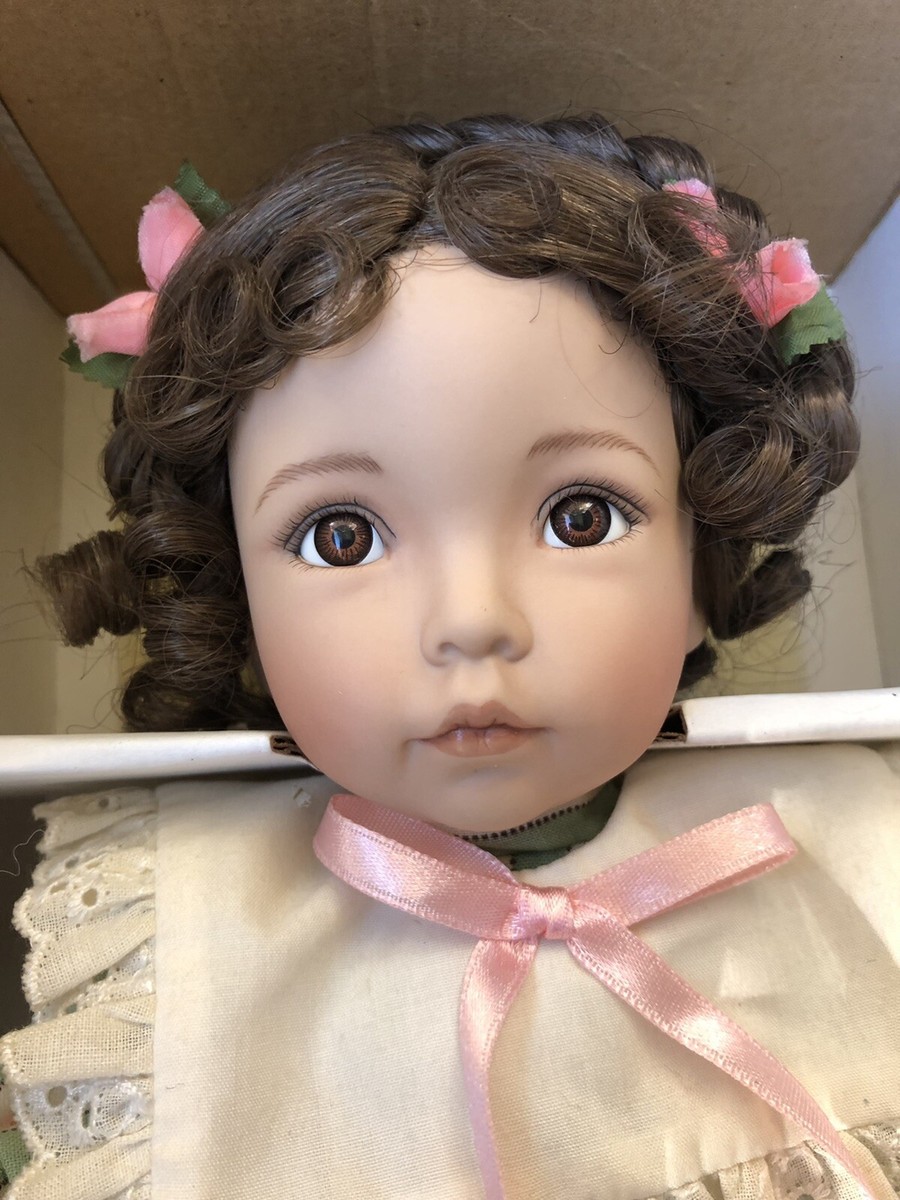 W/ COA Dianna Effner porcelain doll Emily 16” Ashton Drake W/ COA Dianna Effner porcelain doll Emily 16” Ashton Drake