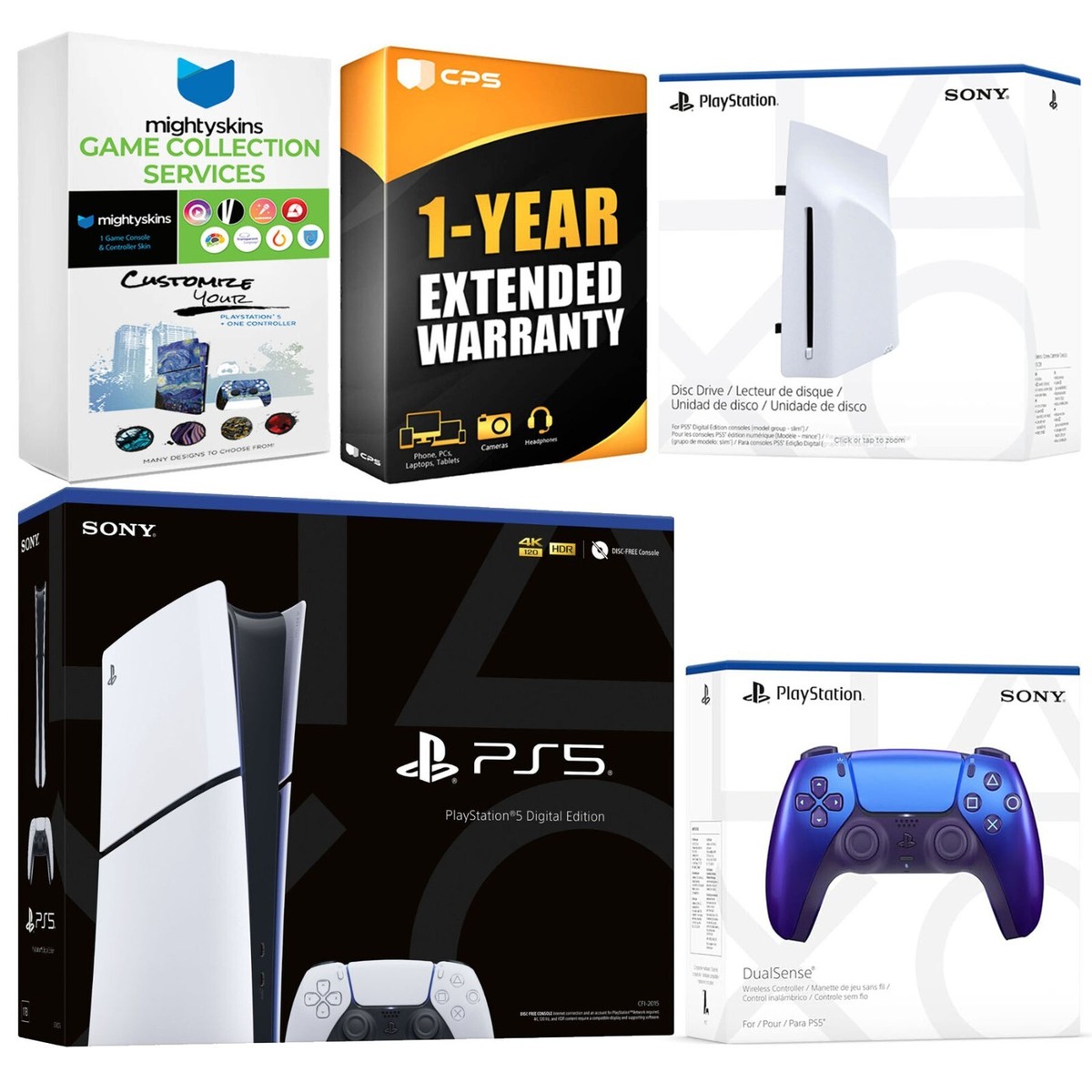 SONY Play Station 5 Digital Edition  本体 Sony Playstation 5 Digital PS5 Console - Japan Import Work