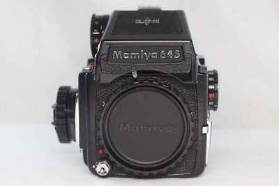 Ist-Zustand Mamiya M645 analoge Mittelformatkamera AE Prismensucher nur Gehäu...
