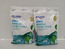 Equate Sugar Free Cough Drops, Menthol, 70 Ct Lot of 2 Packs Expires 02/2026