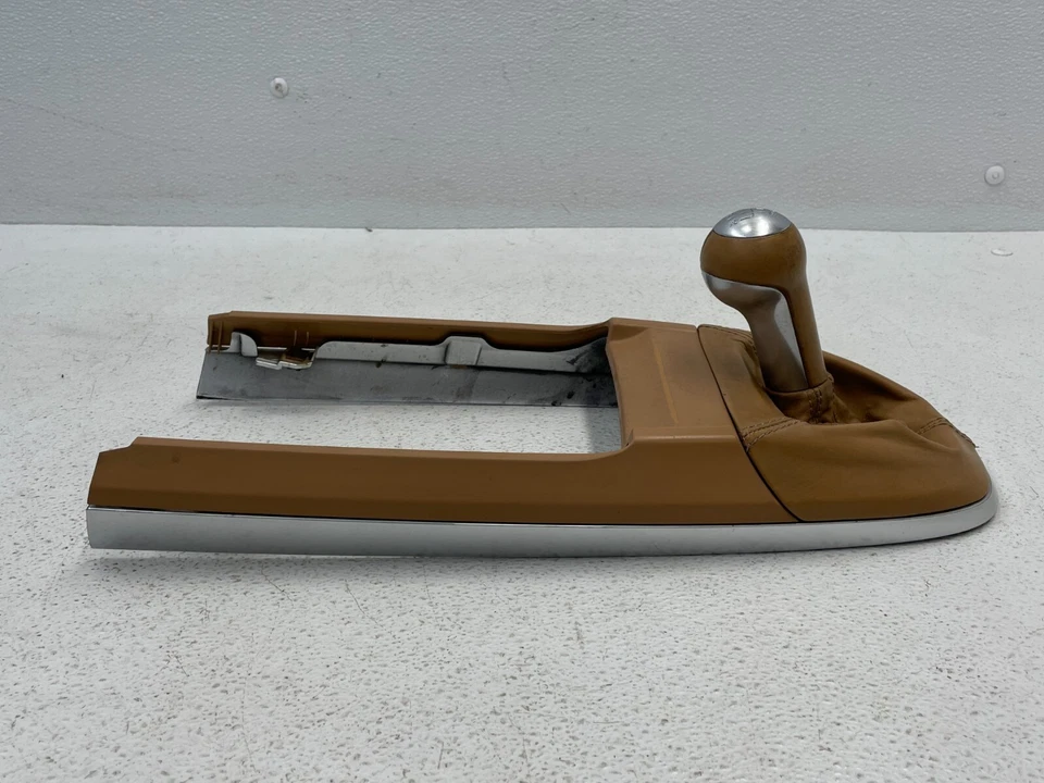 06 07 08 Porsche Cayman S Manual Center Console Gear Shifter Knob Trim 1506 OEM - Image 2 of 4