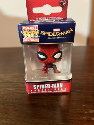 Funko POP SPIDER-MAN: Home-Coming Bobble Head Keychain