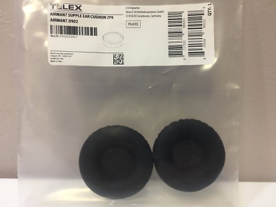 REPLACEMENT EAR PADS for TELEX AIRMAN 7 in SUPPLE LEATHERETTE p/n Airman7-0902 